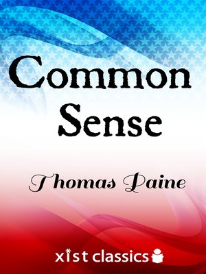 cover image of Common Sense